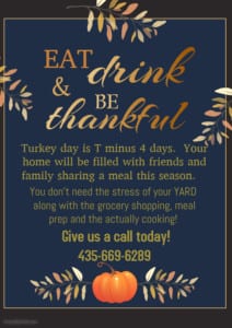 Copy of Thanksgiving feast flyer template - Made with PosterMyWall